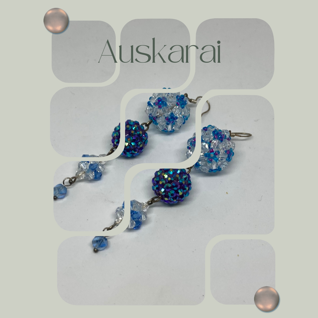 Auskarai - paspausk ir skaityk.